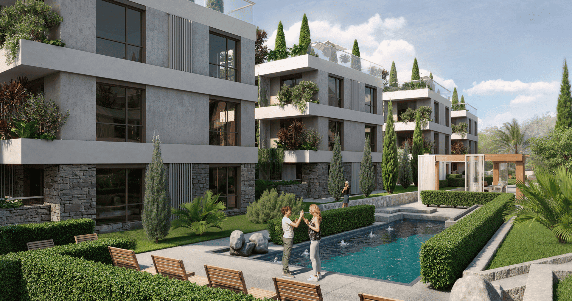 Image of Apartment in new building - 1 Bedrooms for Sale in Tivat-Tivat-Montenegro, Image 2